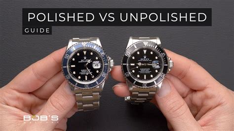 how to polish rolex watch glass|does polishing a Rolex hurt.